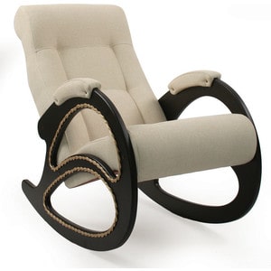 Кресло-качалка Мебель Импэкс МИ Модель 4 венге, обивка Malta 01 А