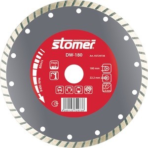Диск алмазный Stomer 180х22.2мм (DW-180)
