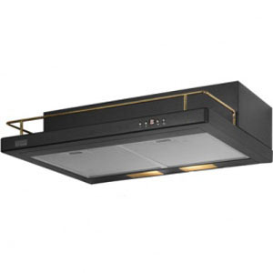 Вытяжка Krona Mila 600 black/gold 3P
