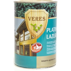 Антисептик для дерева VERES PLATINUM LAZURA № 7 махагон 0.9л.