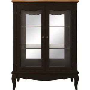 Шкаф Etagerca Leontina ST9318ETG/BLK стекло/2 ств