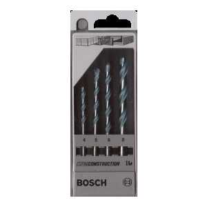 Набор сверл универсальных Bosch 4.0-8.0мм 4шт Multi Construction (2.607.018.285)