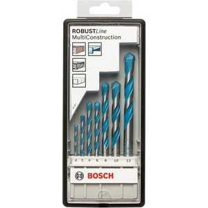 Набор сверл универсальных Bosch 5.0-10.0мм 7шт Multi Cunstruction (2.607.010.546)