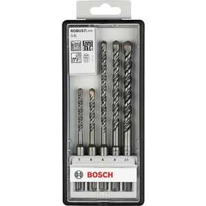 Набор буров SDS-Plus Bosch 5.5-10.0мм 5шт S4L Robust Line (2.607.019.929)