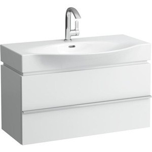 Тумба с раковиной Laufen Palace New 90 белая (4.0125.1.075.463.1 + 8.1170.2)