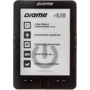 Электронная книга Digma R62B 6 Black