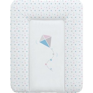 Матрац пеленальный Ceba Baby 70*50 см мягкий на комод Kite blue-pink W-143-070-023 (Э0000017848)