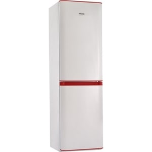 Холодильник Pozis RK FNF 170 белый с рубиновыми накладками на ручках