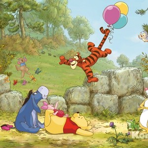 Фотообои Disney Winnie Pooh Ballooning (3,68х2,54 м)