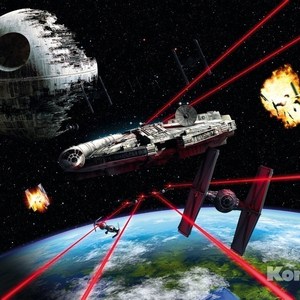Фотообои Star Wars STAR WARS Millennium Falcon (3,68х2,54 м)
