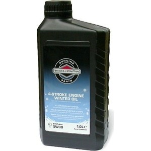 Масло зимнее Briggs and Stratton SAE 5W-30 1л. 4-х тактное (100007W)