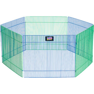 Вольер Midwest Small Pet Playpen Critterville 6 панелей 38х48h см цветной для грызунов клетка midwest collapsible cat playpen 90x59x121h см для кошек