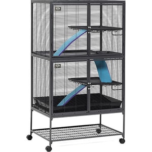 Клетка Midwest Critter Nation - Double Unit with Stand 92x61x160h см 2 этажа для грызунов клетка для грызунов zoomark полукруглая без этажа