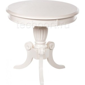 Стол деревянный Woodville Moon ivory