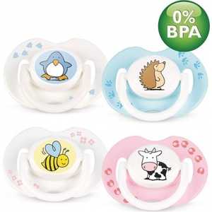 Пустышка силиконовая Philips Avent 2шт SCF 172/18