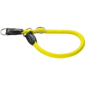 Ошейник-удавка Hunter Collar Training Freestyle Neon 55/10 нейлон желтый неон для собак