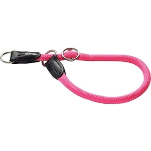 Ошейник-удавка Hunter Collar Training Freestyle Neon 55/10 нейлон розовый неон для собак