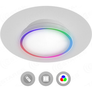 Управляемый светодиодный светильник Estares N.L.O. 40W RGB R-450-WHITE-220V-IP44 Управляемый светодиодный светильник Estares N.L.O. 40W RGB R-450-WHITE-220V-IP44