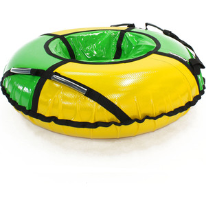 Тюбинг Hubster Sport Plus желтый/зеленый, 120см (во4190-2)
