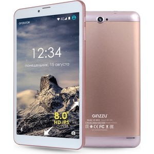 цены на Планшет Ginzzu GT-8010 Rose Gold