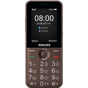 все цены на Мобильный телефон Philips Xenium E331 Brown онлайн