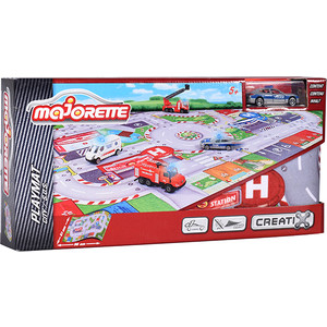 Игровой набор Majorette Коврик Creatix SOS, 1 машинка (2056411)