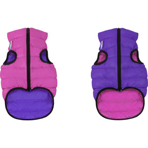 Курточка CoLLaR AiryVest двухсторонняя розово-фиолетовая размер XS 30 для собак (1590)