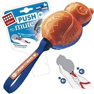 Игрушка GiGwi Dog Toys Push to Mute сова с отключаемой пищалкой для собак (75329) цена Игрушка GiGwi Dog Toys Push to Mute сова с отключаемой пищалкой для собак (75329) цены онлайн