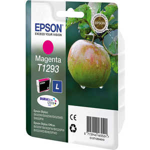 Картридж Epson Magenta Stylus (C13T12934011) картридж t2 t1281 для epson stylus s22 sx125 sx420w sx425w bx305f bx305fw black черный