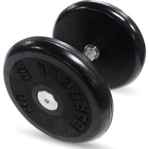 Гантель MB Barbell Классик с вращающейся ручкой хром 8 кг