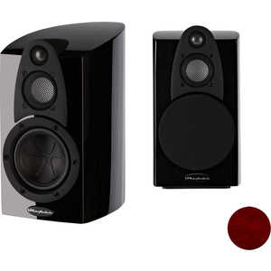 Полочная акустическая система Wharfedale Jade 1, piano burgundy burr