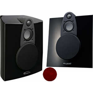 Полочная акустическая система Wharfedale Jade SR, piano burgundy burr