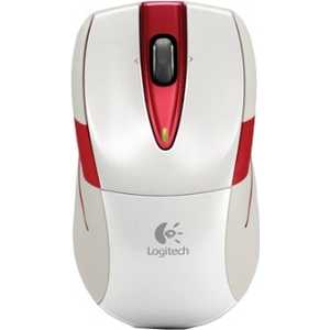 Мышь Logitech M525 White-Red (910-002685)