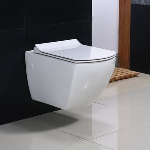 Унитаз подвесной BelBagno Carina с сиденьем (BB514CHR+BB1077SC)