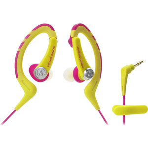 все цены на Наушники Audio-Technica ATH-SPORT1 yellow онлайн