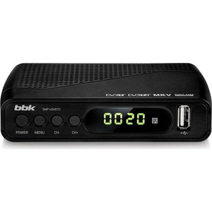 цена Тюнер DVB-T2 BBK SMP145HDT2 black