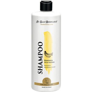 Шампунь Iv San Bernard Traditional Line Plus Shampoo Banana Medium Coat SLS Free для шерсти средней длины у животных 500 мл цена Шампунь Iv San Bernard Traditional Line Plus Shampoo Banana Medium Coat SLS Free для шерсти средней длины у животных 500 мл цены онлайн