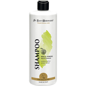 Шампунь Iv San Bernard Traditional Line Plus Shampoo Green Apple Long Coat SLS Free для длинной шерсти животных 500 мл цена Шампунь Iv San Bernard Traditional Line Plus Shampoo Green Apple Long Coat SLS Free для длинной шерсти животных 500 мл цены онлайн