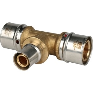 Тройник STOUT переходной 32х20х32 для металлопластиковых труб прессовой (SFP-0005-322032) Тройник STOUT переходной 32х20х32 для металлопластиковых труб прессовой (SFP-0005-322032)