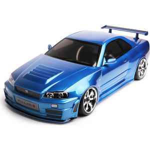 Радиоуправляемая машина для дрифта MST XXX-D NISSAN R34 GT-R 4WD RTR масштаб 1:10 2.4G (MST-531208)