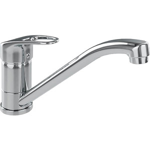 Смеситель для кухни IDDIS Alborg поворотный гибкая подводка (K56001C)