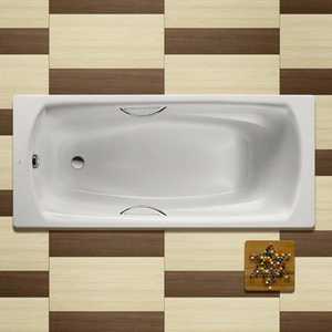 Стальная ванна Roca Swing 180х80 см ручки хром 240 л (2200N0001/2200E0000)