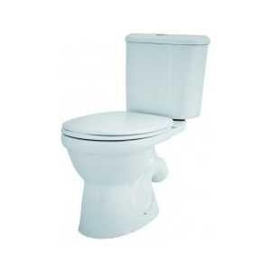 Унитаз компакт Santek Бореаль наклонный выпуск с сиденьем (WH110002)