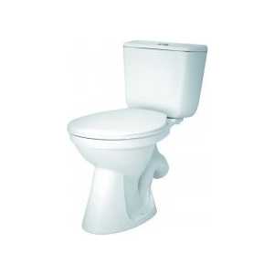 Унитаз компакт Santek Бриз наклонный выпуск с сиденьем (WH109987)