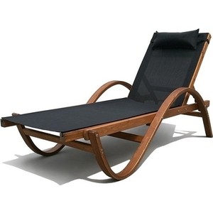где купить Шезлонг-лежак Afina garden Мальта AFM-511 black по лучшей цене