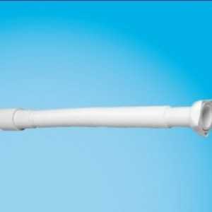 Труба Wirquin гофрированная 1 1/2x40/50 длина 800 мм (GT1045) (30717993)