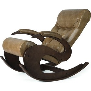 Кресло-качалка Мебелик Тенария 6 кофе с молоком