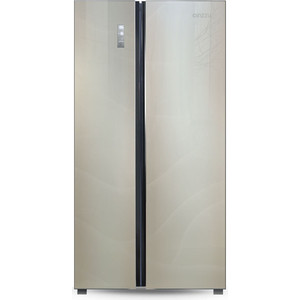 все цены на Холодильник Ginzzu NFK-530 Gold glass онлайн
