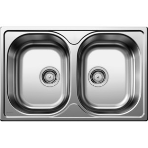 Мойка кухонная Blanco Tipo 8 compact нерж сталь матовая (513459)