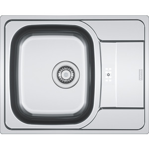 Мойка кухонная Franke PXL 614-60 3 1/2 перелив на крыле нерж лайнен (101.0192.909)